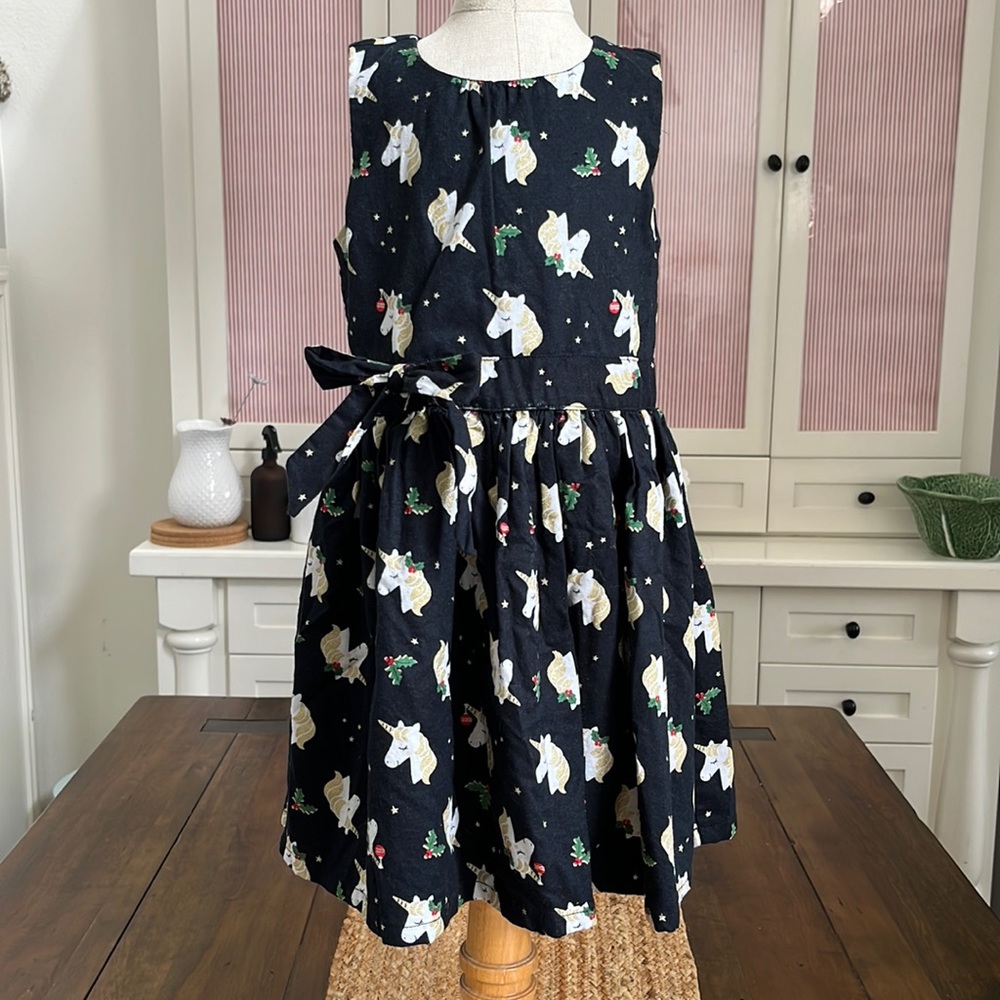 Unicorn Christmas Dress